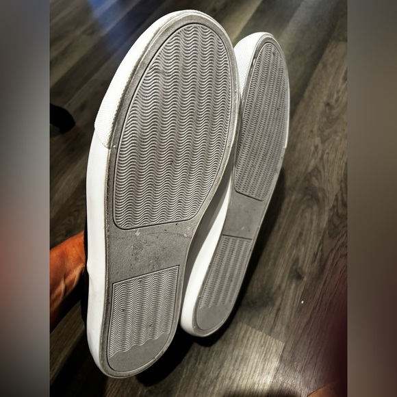 Express Black Slip-On Loafers for Men boat shoes casual minimalist neutral - Picture 4 of 11